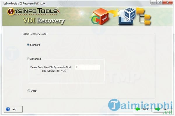 SysInfoTools VDI Recovery